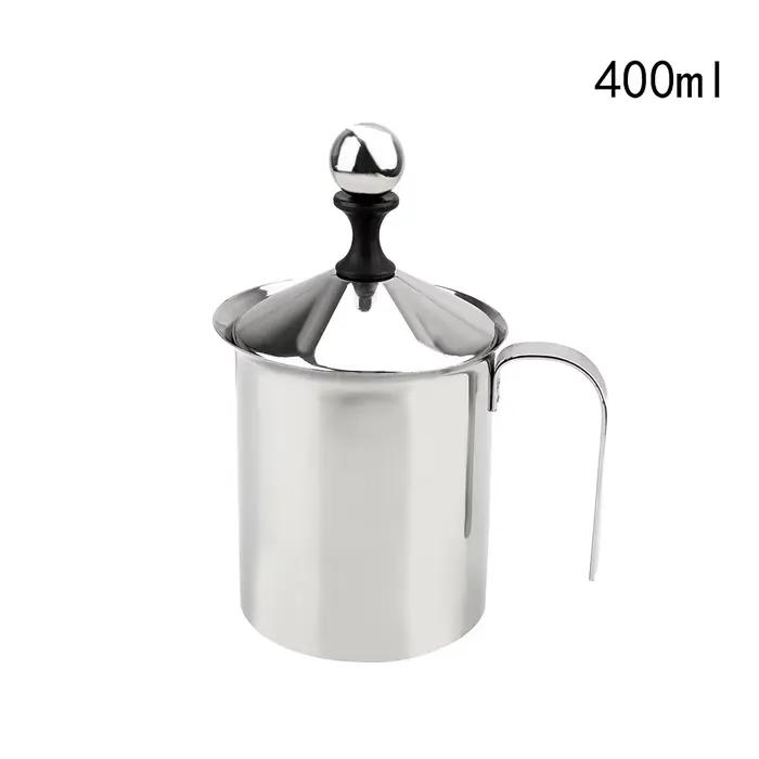 Mousseur à lait manuel, outils de cuisine, 400 ml, 800ml