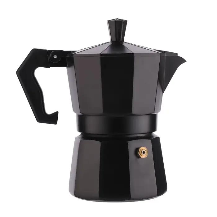 Cafetière italienne classique Moka, cafetière expresso épaissie, pot Moka, 73 outils, 150ml, 300ml