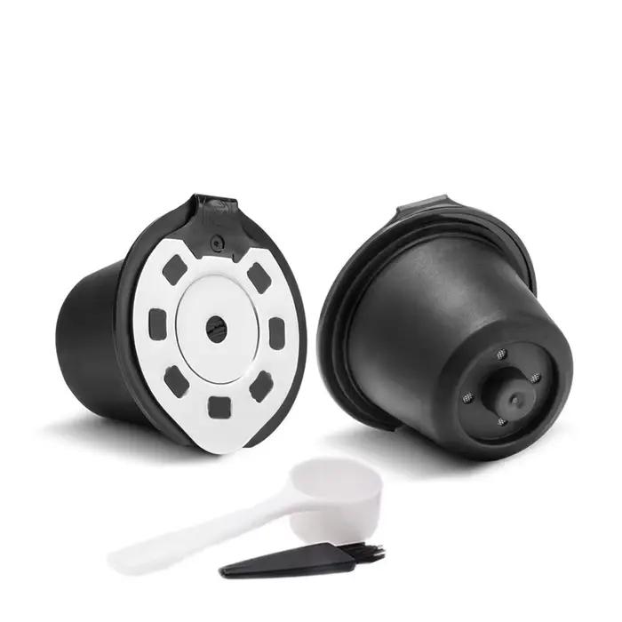 RECAFIMIL-Capsules de café rechargeables, dosette réutilisable, version Crema, en acier inoxydable, 