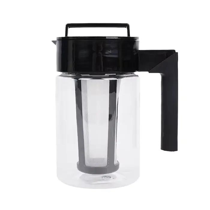 Cafetière glacée à infusion froide, 900ML, 1300ml, 2000ml, avec filtre à café et poignée, théière à 
