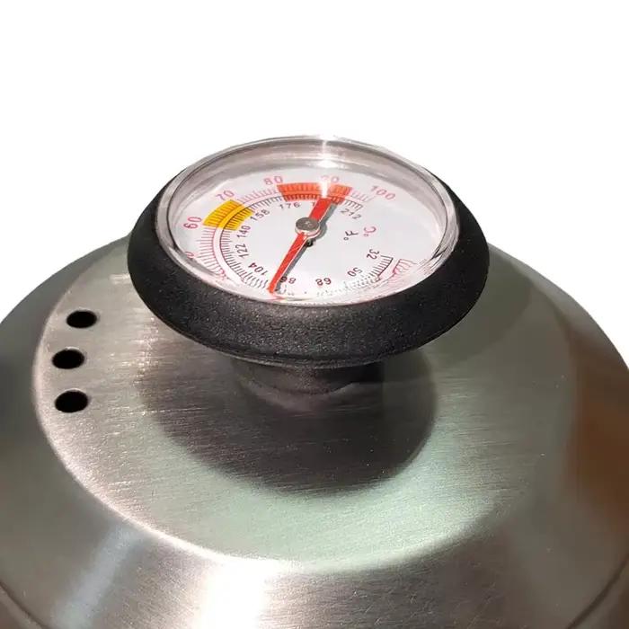 Bouilloire à café 1L/1,2 l en acier inoxydable, bouilloire goutte à goutte avec thermomètre pour caf