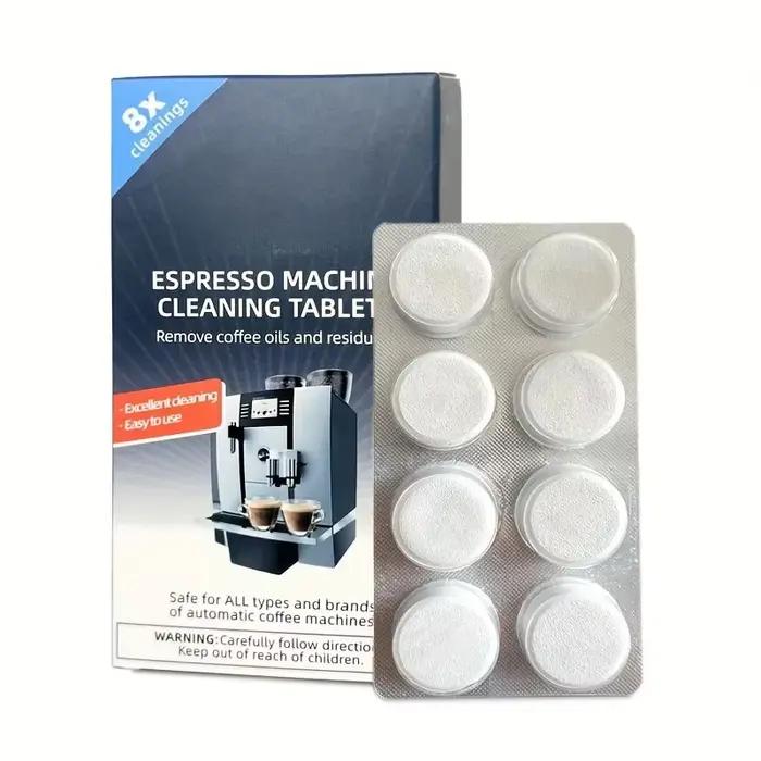Tablettes de nettoyage pour machine à expresso, détartrant, solution de rinçage à contre-courant, ne