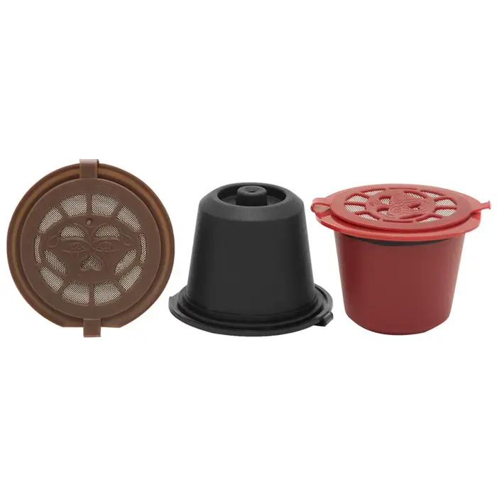 Capsules de café réutilisables, 3 pièces, pour machine à expresso