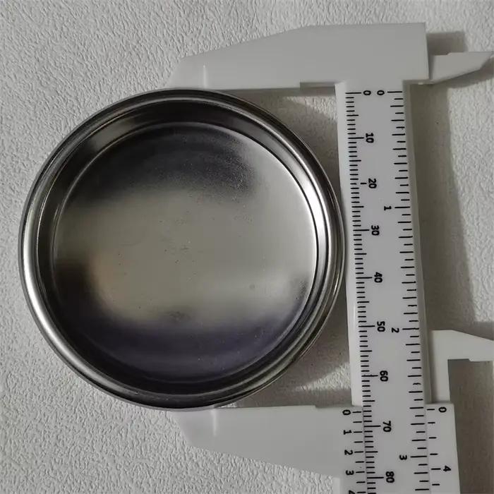 Bol de nettoyage pour filtre à café en acier inoxydable 51mm 54mm 58mm, tasse de rinçage non poreuse