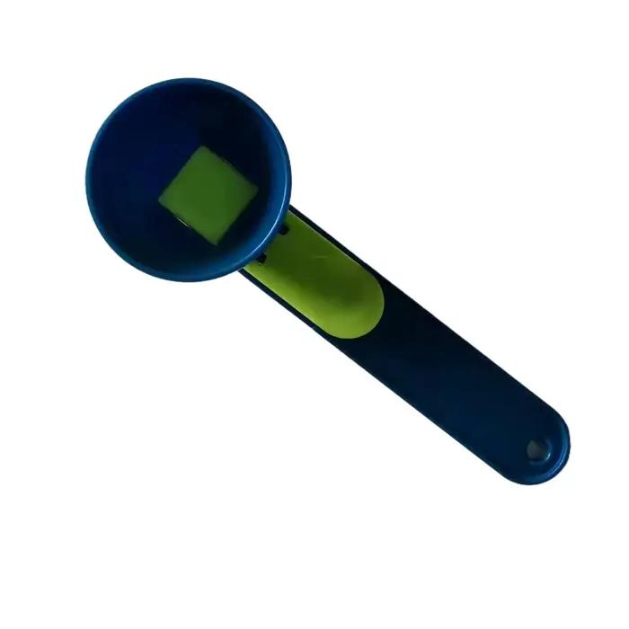 Cuillère à mesurer 2 en 1 avec entonnoir, cuillères de cuisine, cuillère à entonnoir pour mesurer le