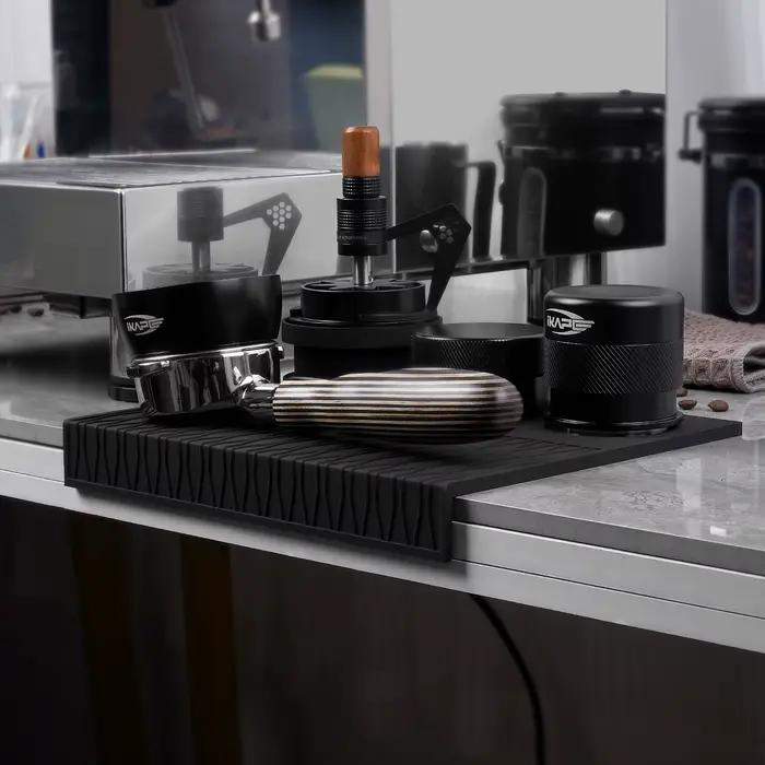 IKAPE-Polymères de bourrage d'espresso, en silicone de qualité alimentaire, accessoire pour baristas