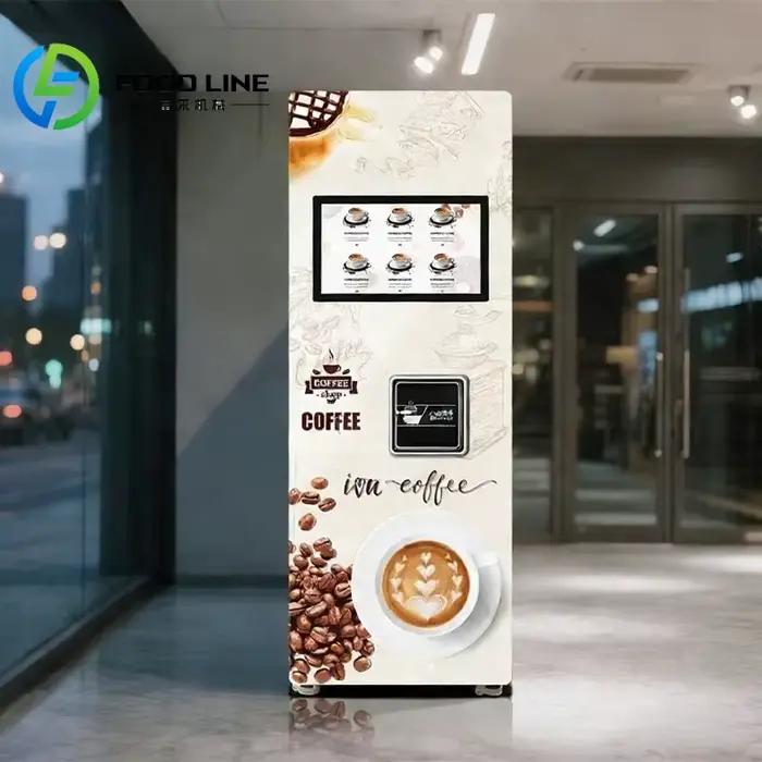 Machine à café automatique à préparation rapide, distributeur automatique de café chaud, pour bureau