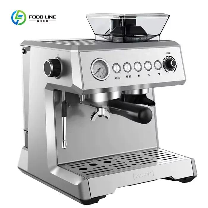 Machine à café expresso électrique automatique personnalisée avec moulin intégré, machine à café ita
