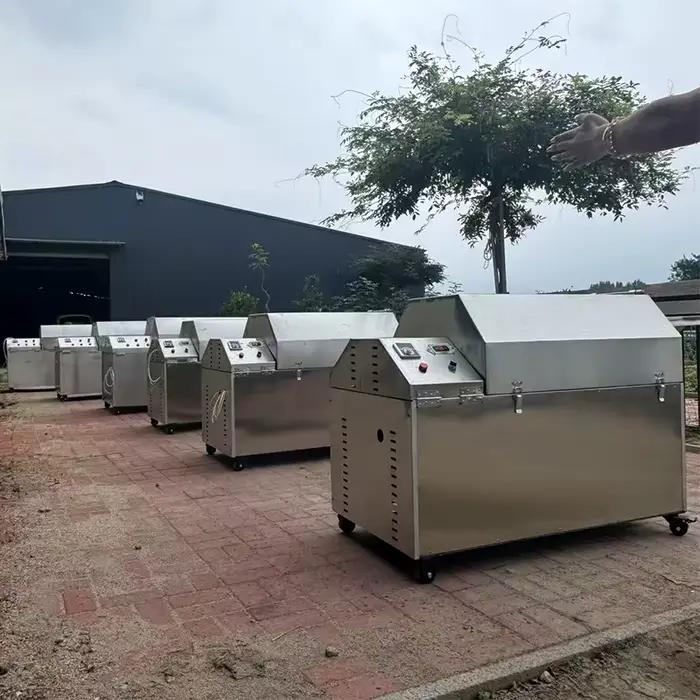Machine à torréfier les noix et le café commerciale personnalisable, capacité 1 kg, torréfacteur de 
