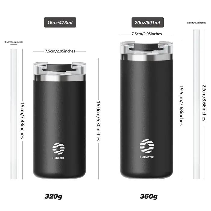 FEIJIAN-gobelet à café en acier inoxydable, tasse Thermos, tasse de voyage Portable, tasse à café av