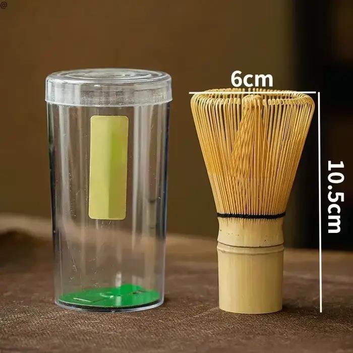 Fouet à matcha en bambou de qualité supérieure – Préparation du matcha – Pour une texture lisse et o