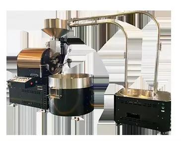 Torréfacteur de café industriel entièrement automatisé pour grains de café, 3kg, 50kg, 60kg, 150kg, 