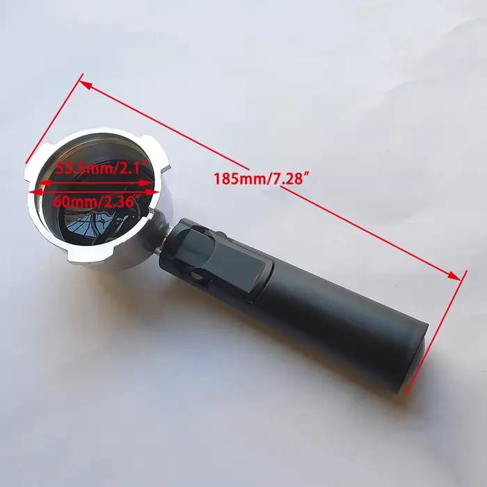 Porte-filtre à café réutilisable sans fond pour zones, support ix, pièces de cafetière expresso, 60m