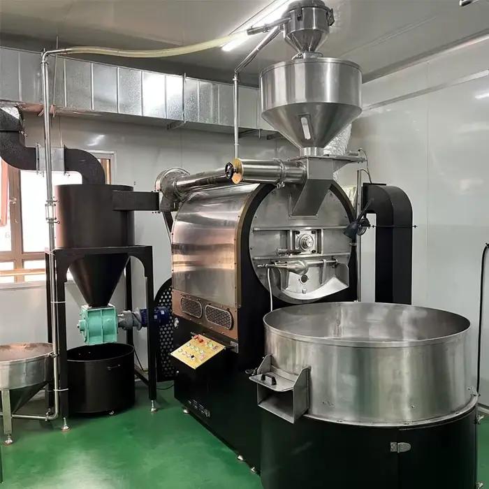 Machine industrielle de torréfaction et de séchage de café électrique automatique de grain de Machin