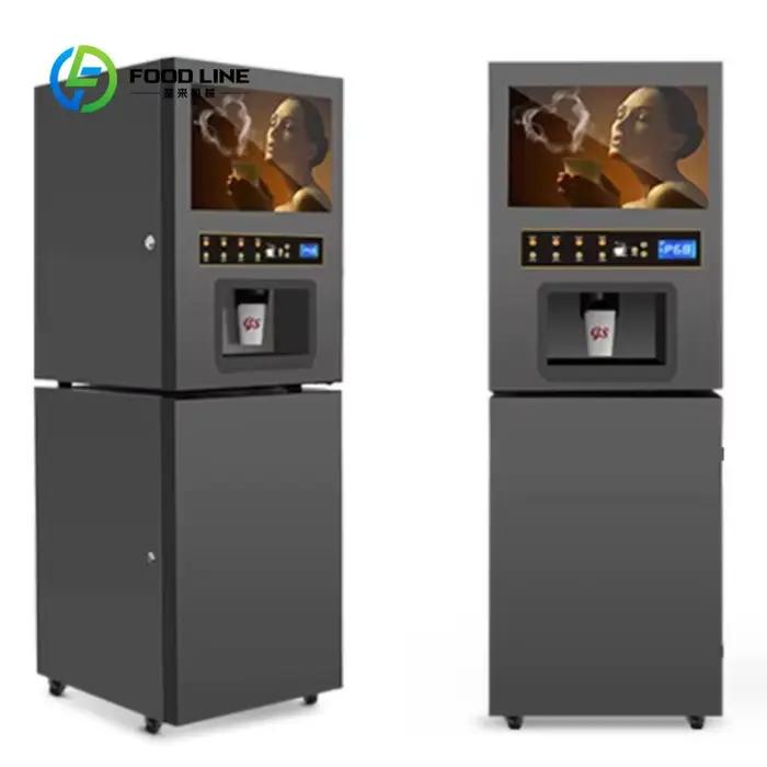 Équipement de distribution de café commercial personnalisé, machine à café entièrement automatique, 