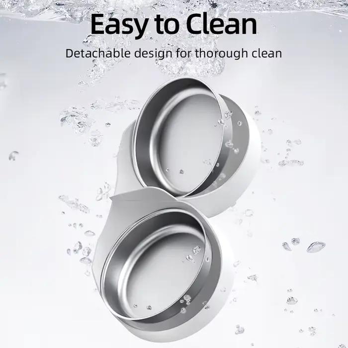 ROJECO seulement accessoires de bol simple et Double en acier inoxydable pour mangeoire automatique 