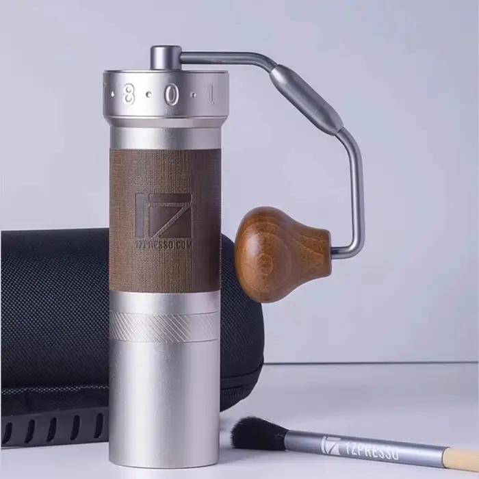 1Zpresso ZP6 S moulin à café manuel spécial 48mm bavures mécanisme de réglage plus fin primarily con