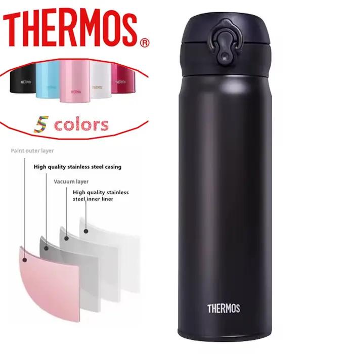 THERMOS – tasse sous vide Double couche en acier inoxydable, flacons isolés de prévention des fuites