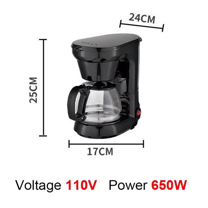 Cafetière Expresso Électrique existent, 110V, 73 Gouttes, Latte Américain, Machine de Brassage, Ména