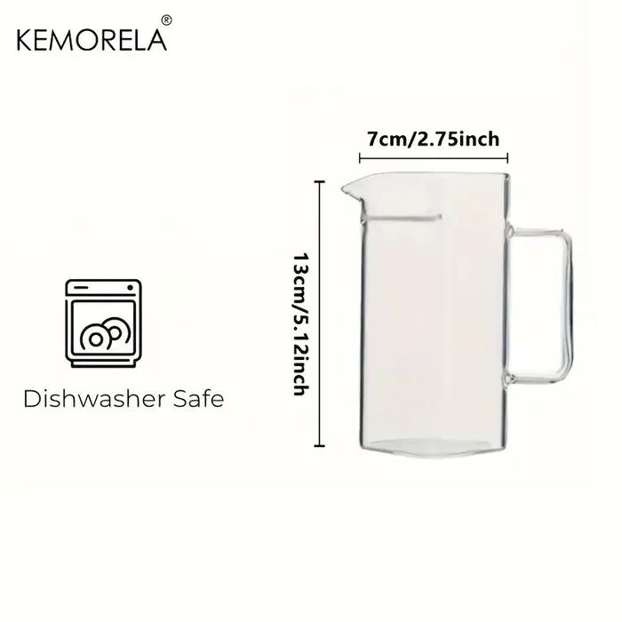 1 tasse à thé en verre borosilicate épais 2-en-1 avec infuseur intégré, tasse polyvalente pour thé e
