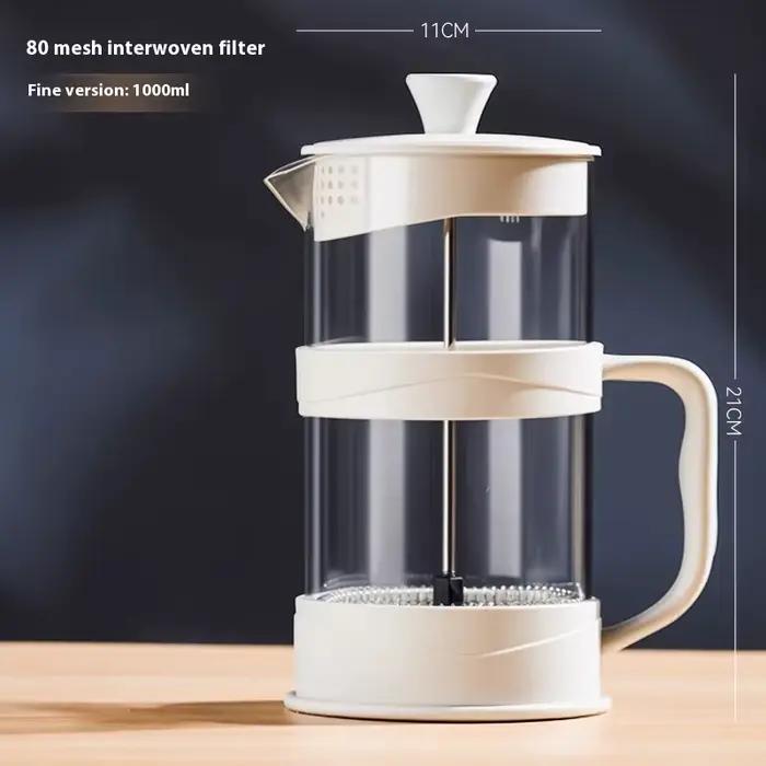 GIANXI – cafetière à pression manuelle, filtre multifonction, cafetière de brassage à domicile, filt