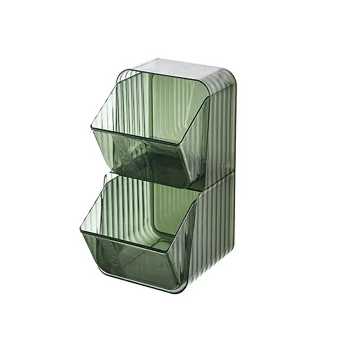 Boîte porte-capsules de café, boîte de rangement transparente multifonctionnelle pour le salon