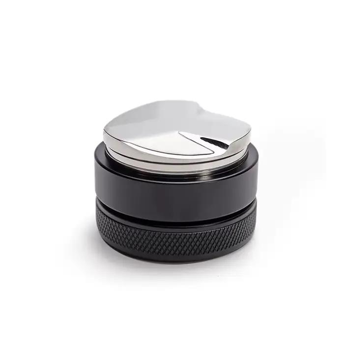 Hiinvasif-Porte-filtre en poudre de café sans fond, distributeur de Tmaper en acier inoxydable 304, 
