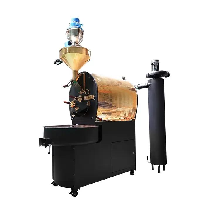 Torréfacteur de Grains de Café Industriel 10kg 12kg 15kg 20kg Chauffage au Gaz Alimentation Automati