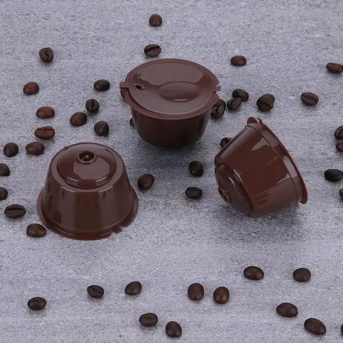 3 pièces/ensemble Capsule de café rechargeable Dolce Gusto Nescafé Dolce Gusto Capsule réutilisable 
