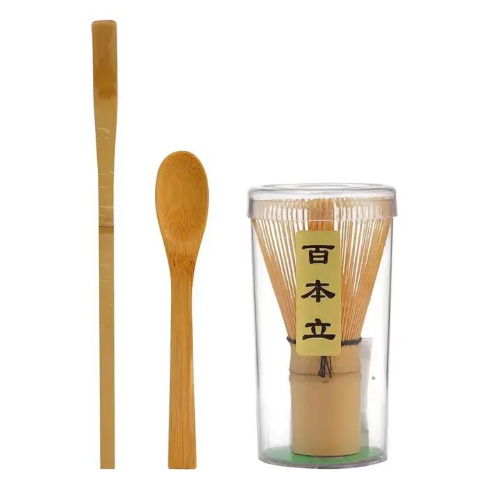 Ensemble de cuillères à thé Matcha, service à thé traditionnel en bambou, outils de fabrication de t