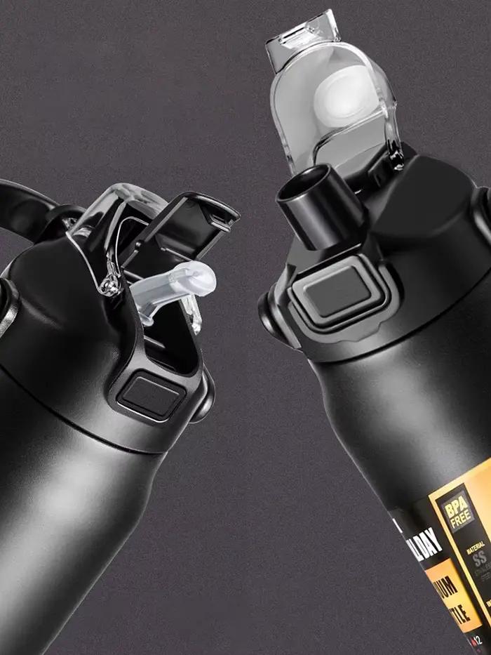 Thermos d'extérieur Portable en acier inoxydable 304, tasse thermique, flacons sous vide, bouteille 