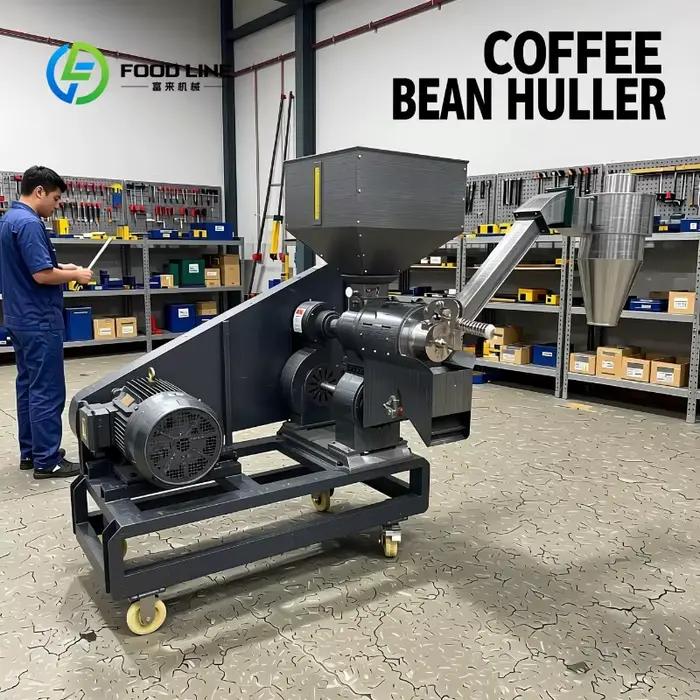 Décortiqueuse manuelle industrielle personnalisée pour grains de café, machine durable pour l'écorça