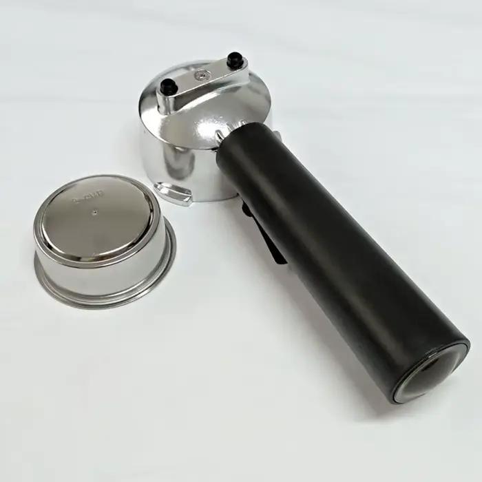 Porte-filtre à café réutilisable sans fond pour zones, support ix, pièces de cafetière expresso, 60m