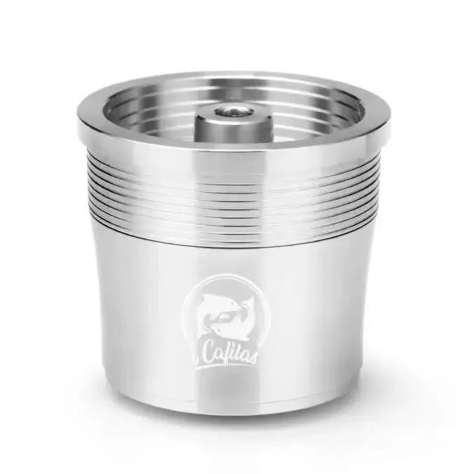 ICalifas pour Machine à café illy/Capsule réutilisable rechargeable en métal en acier inoxydable ada