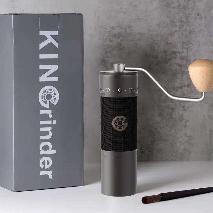 Kingrinder K7 manuel grain de café moulin à main café italien précision moulin à main Portable en pl