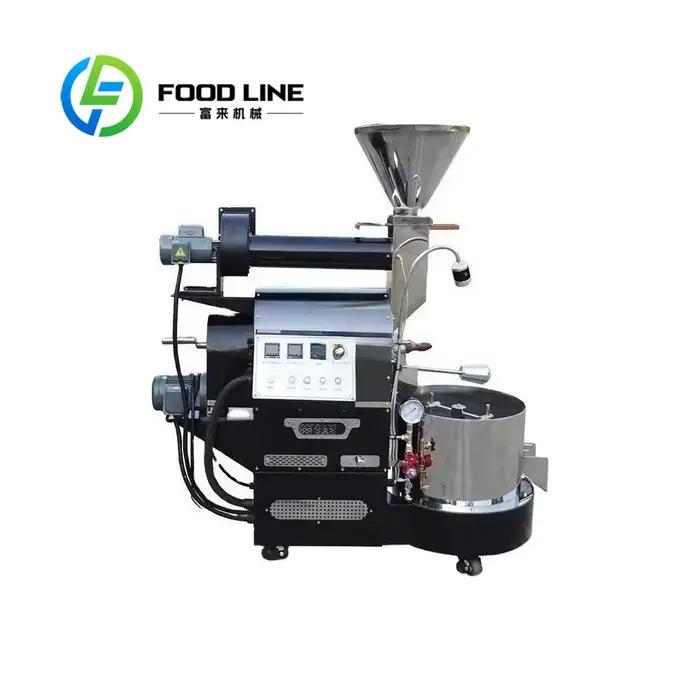 Machine à torréfier les grains de café électrique commerciale de 6 kg, torréfacteur de grains de caf