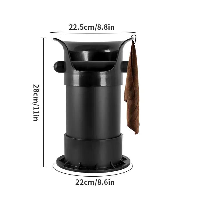 Boîte à café électrique de grande capacité, nettoyeur de porte-filtre à café, expresso, poudre de ca