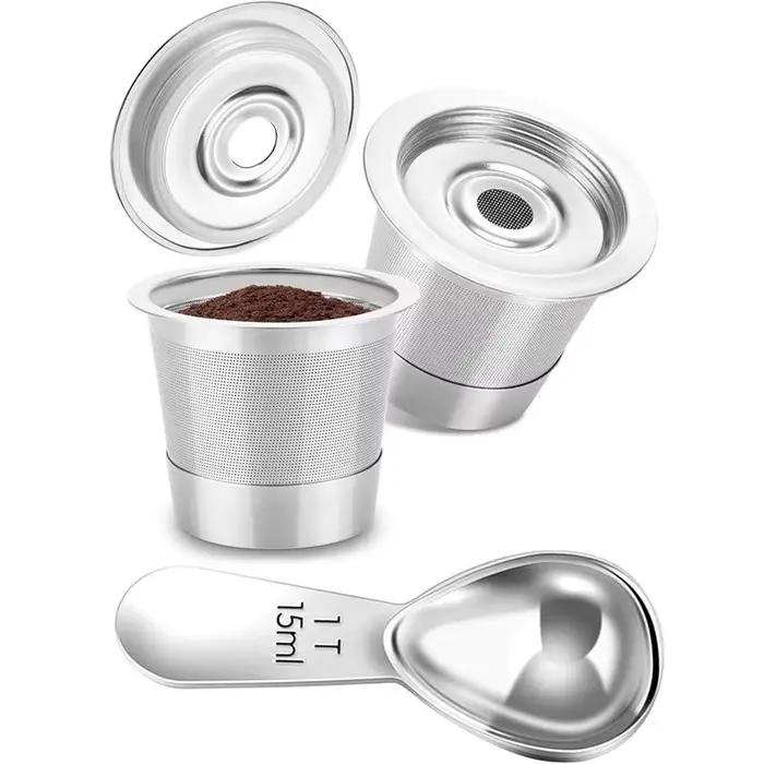 Capsules de café réutilisables B59B et dosettes pour cafetière Ninja Dual Brew, capsules de café en 