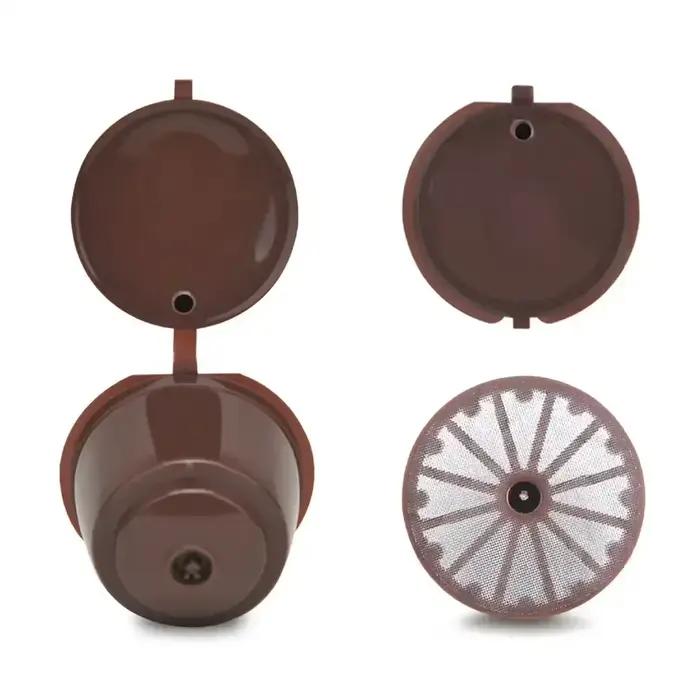 Kits de capsules de café réutilisables pour machine Nescafé Dolce Gusto, capsules rechargeables comp
