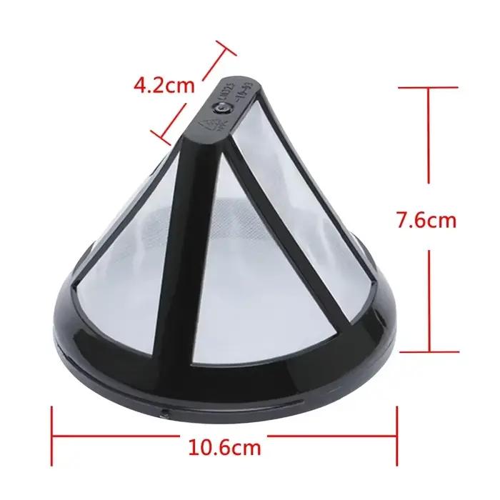 Pièces de machine à café réutilisables pour Philips, filtre à café, HD7431, HD7432, HD7433, HD7434, 