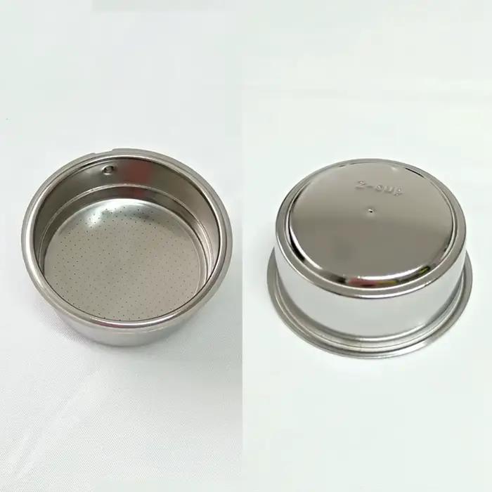 Porte-filtre à café réutilisable sans fond pour zones, support ix, pièces de cafetière expresso, 60m