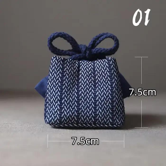 Sac à thé Portable de voyage, sac de rangement pour service à thé, Pots à thé, quatre ou Six tasses,