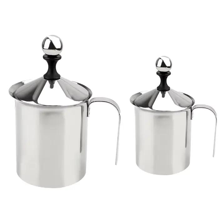 Mousseur à lait manuel 400/800ML mousse de lait maille mousseur à café mélangeur de café outils de c