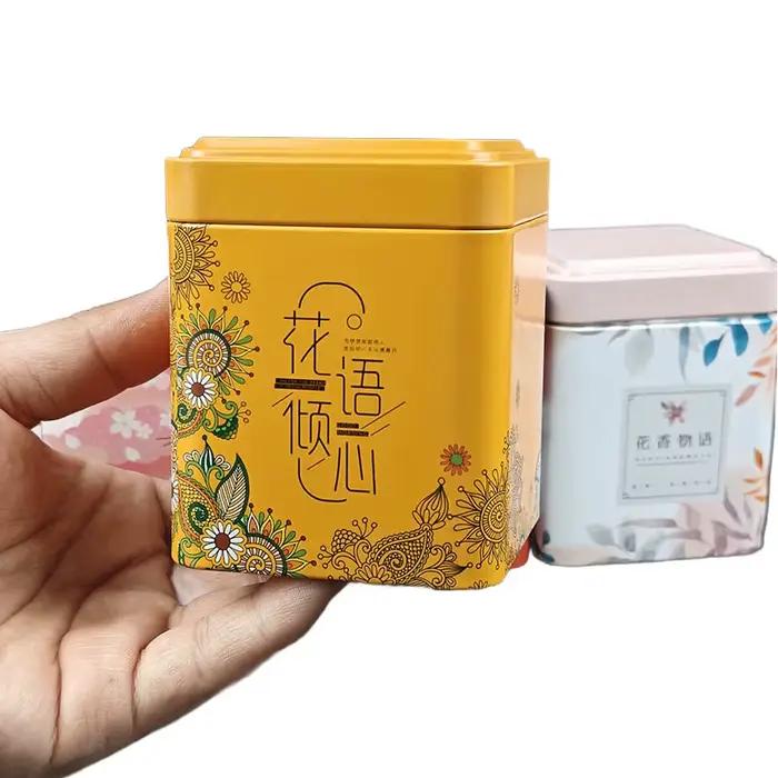 Boîte scellée pour thé