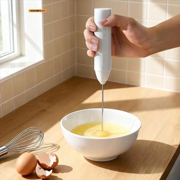 Mixeur à lait électrique + batteur à œufs sans fil