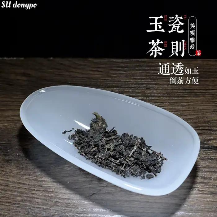 Cuillère à thé en porcelaine de style chinois