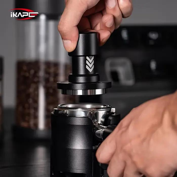 IKAPE 51/53.3/58.35MM V6 Tasseur à expresso à impact avec retour sonore