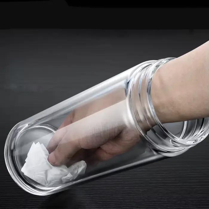 Bouteilles de thé en verre étanches avec infuseur