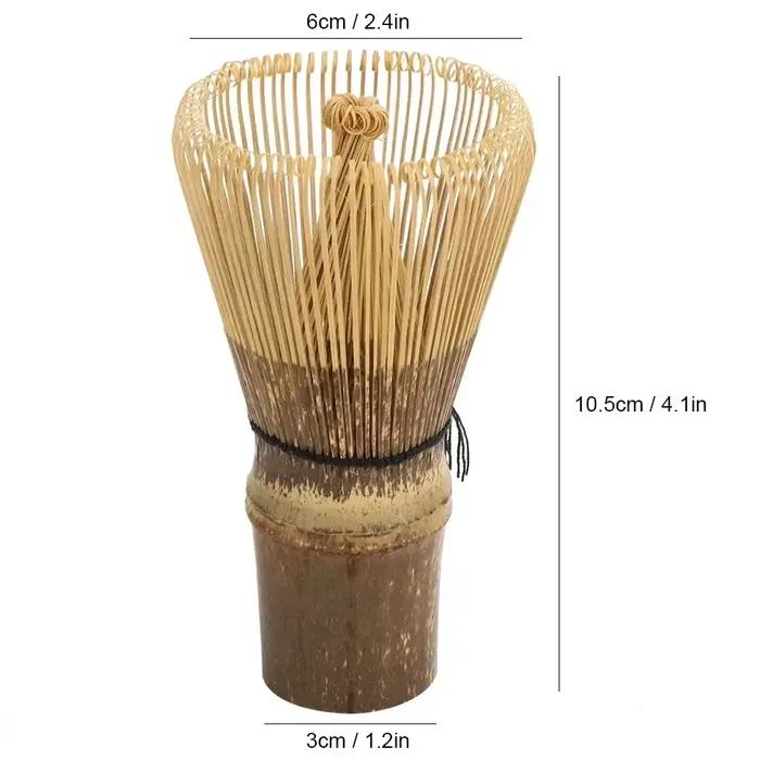 Batteur en poudre de thé vert Matcha en bambou