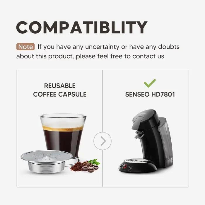 Filtre à capsules de café pour Philips Senseo HD7801